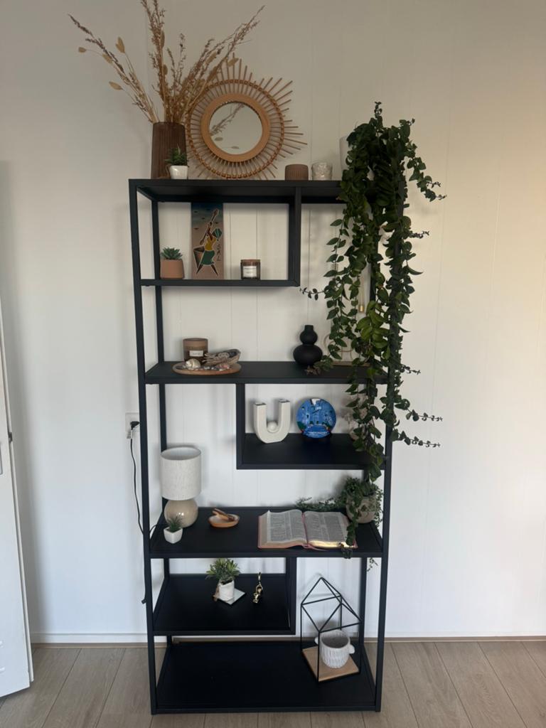 Wandkast, Huis en Inrichting, Kasten | Boekenkasten, Ophalen, 50 tot 100 cm, Zo goed als nieuw, 25 tot 50 cm