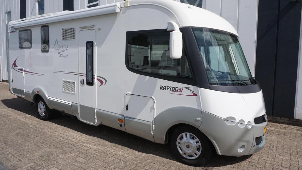 Rapido Le Randonneur 9092 DF 1e eig. 3850 kg, Caravans en Kamperen, Hagelvast dak, Ringverwarming, Fiat, Bedrijf
