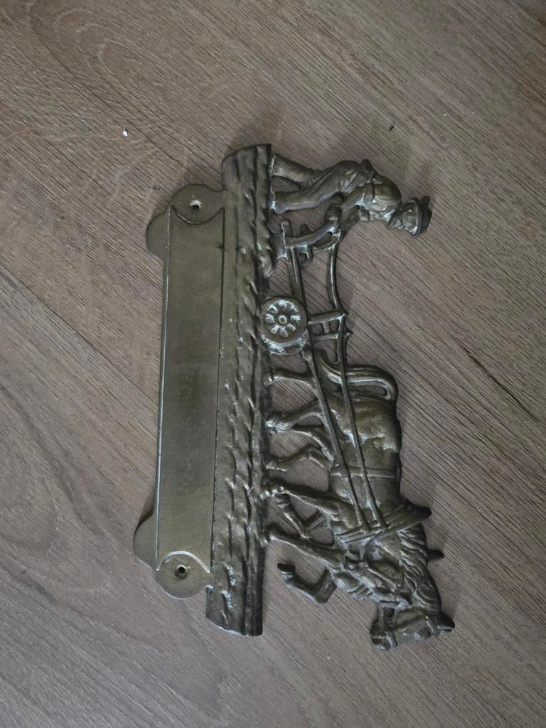 Naamplaatje, Ophalen of Verzenden, Kunststof, Minder dan 100 cm
