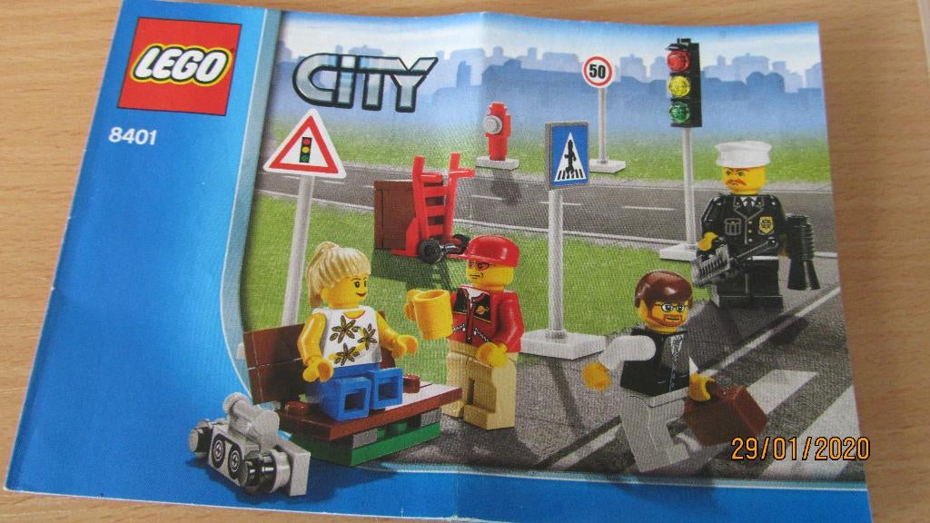 Lego City 8401, Ophalen of Verzenden, Nieuw, Complete set, Lego