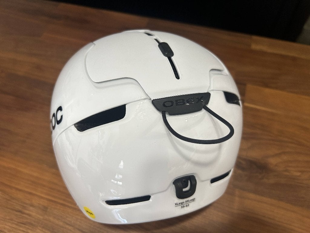 POC Obex MIPS ski/snowboard helmet in white, size XL/XXL, Overige merken, Overige typen, Ophalen of Verzenden, Zo goed als nieuw