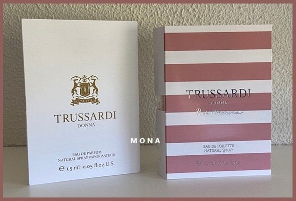 Trussardi Donna set 2 parfum samples proefjes testers, Verzenden, Nieuw
