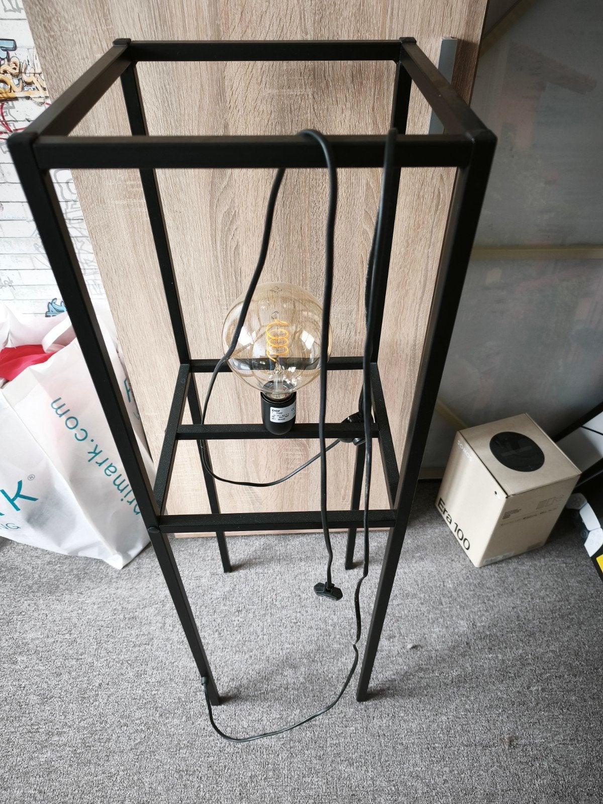 Stoere vloerlamp, Ophalen, Zo goed als nieuw, 150 tot 200 cm