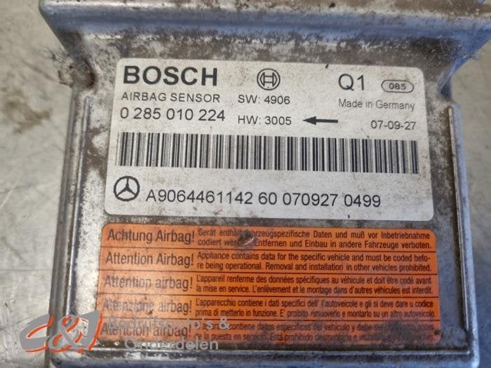 Airbag Module van een Mercedes Vito, Gebruikt, -, Ophalen of Verzenden, -