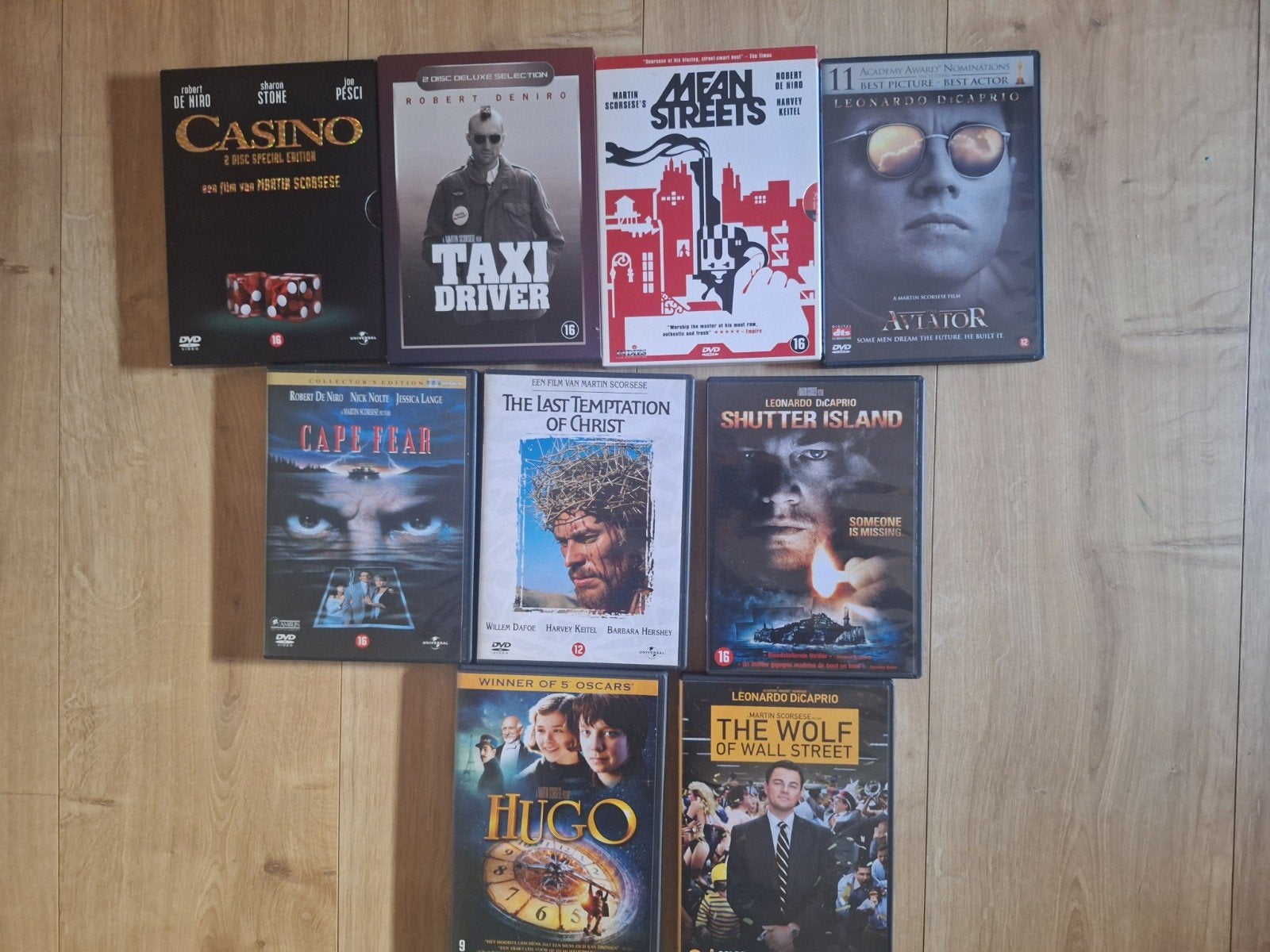 martin scorsese dvd collectie, Cd's en Dvd's, Dvd's | Overige Dvd's, Vanaf 16 jaar, Nederlands, Ophalen of Verzenden, Inclusief doosje