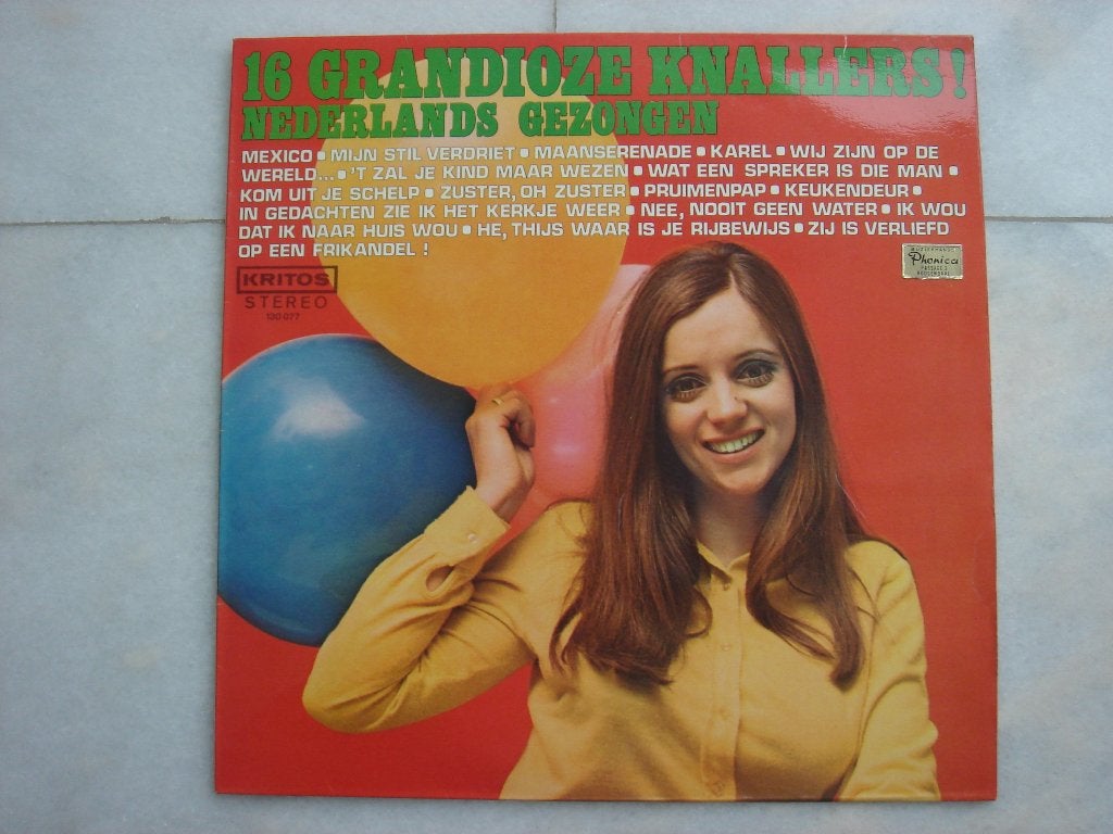 LP 16 Grandioze Knallers! Nederlands gezongen – MCA 130077, LP, Gebruikt, Pop, Ophalen of Verzenden