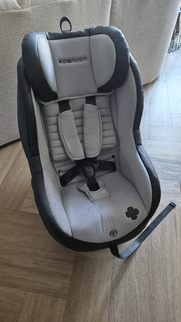 kidsriver autostoel, Autogordel of Isofix, Gebruikt, 0 t/m 13 kg, Ophalen