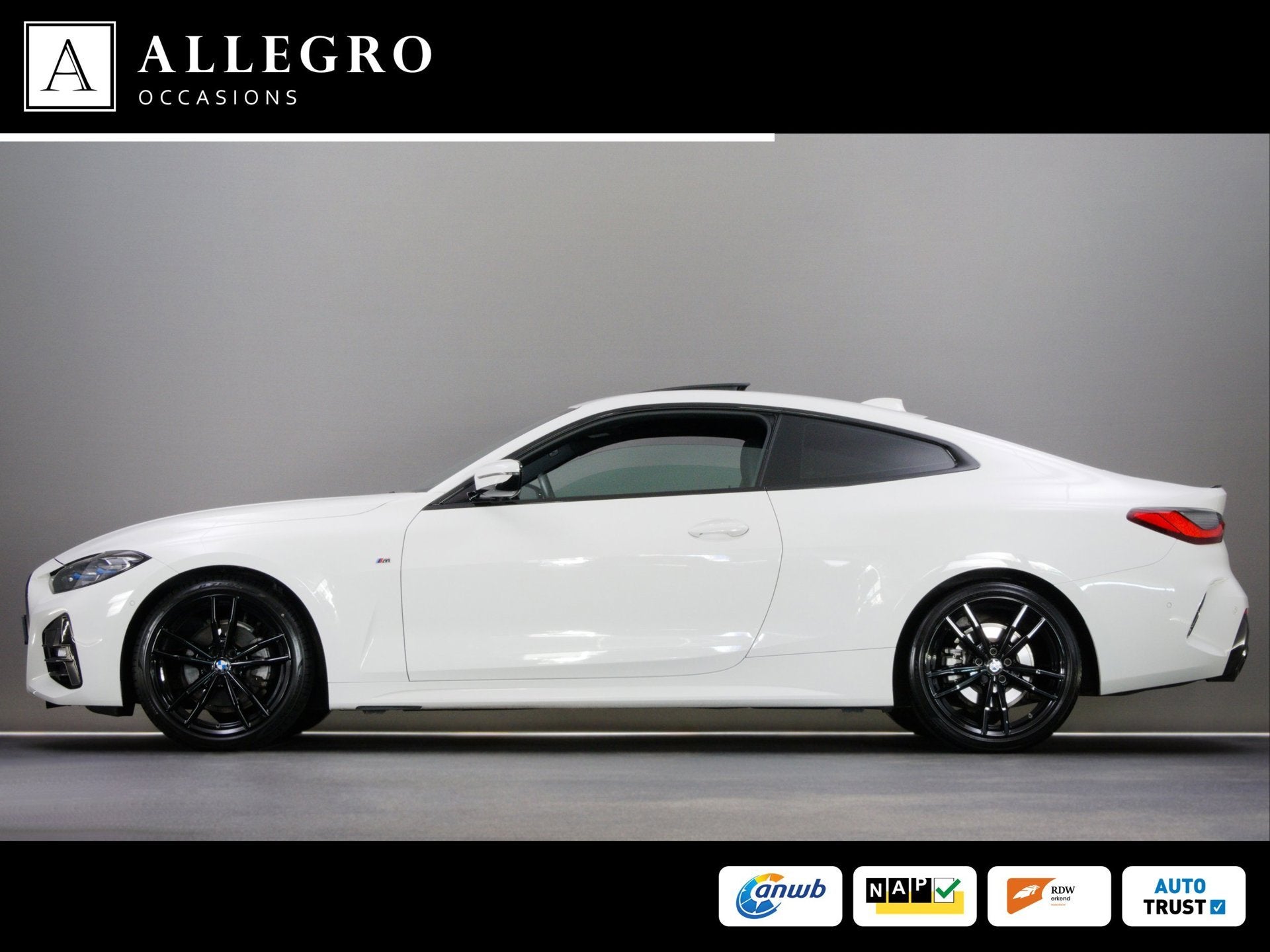 BMW 4 serie Coupé 420i High Executive M-Sport (LASER-LED, P, Automaat, 1998 cc, Achterwielaandrijving, Gebruikt