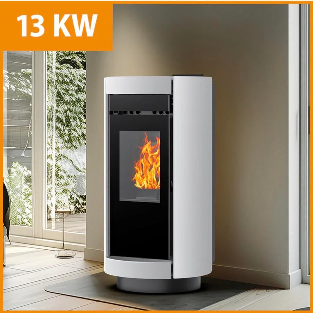 Pelletkachel te koop 10kw, Ophalen of Verzenden, Zo goed als nieuw, Vrijstaande haard, Overige soorten