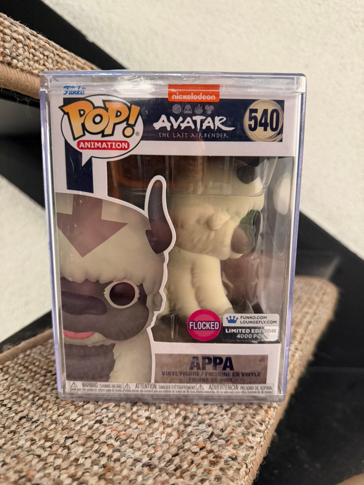 Funko pop! Avatar Appa Loungefly exclusive LE4000 Flocked, Ophalen, Zo goed als nieuw