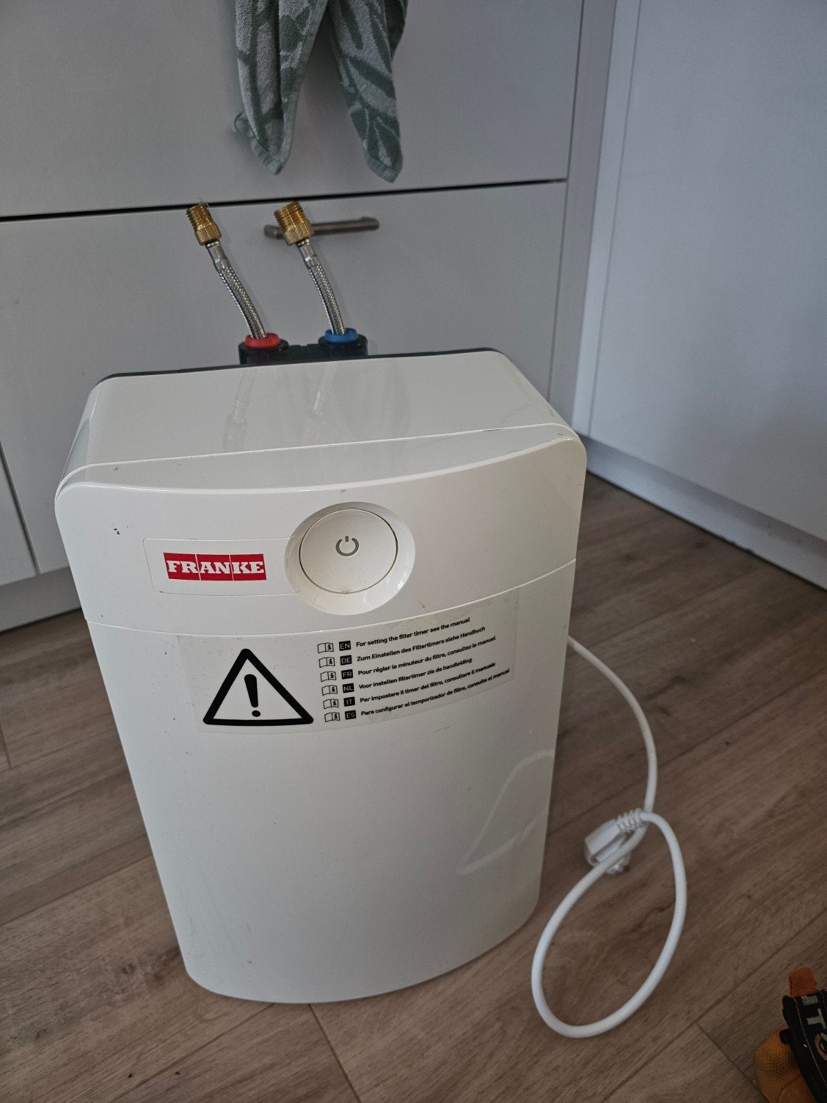 Franke itho floww Boiler 10L werkt goed, Ophalen of Verzenden, Zo goed als nieuw