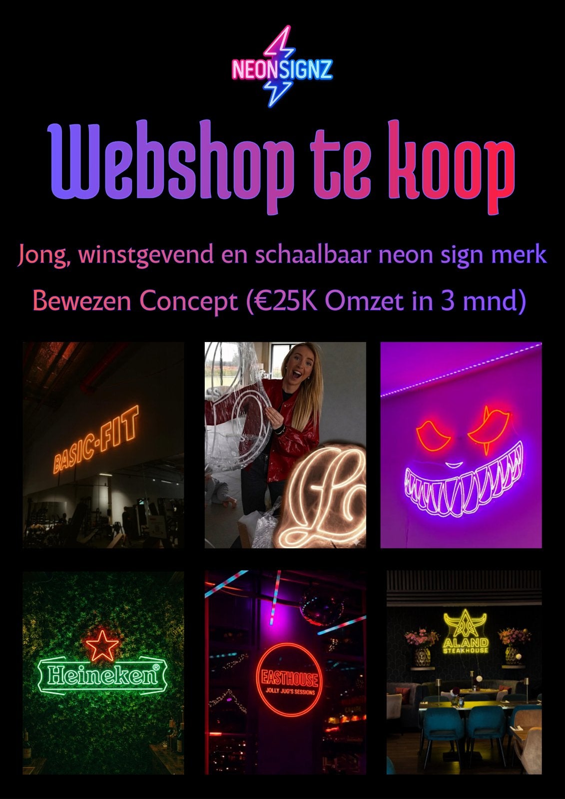 WEBSHOP TE KOOP (€25.000 omzet in 3mnd), Ophalen