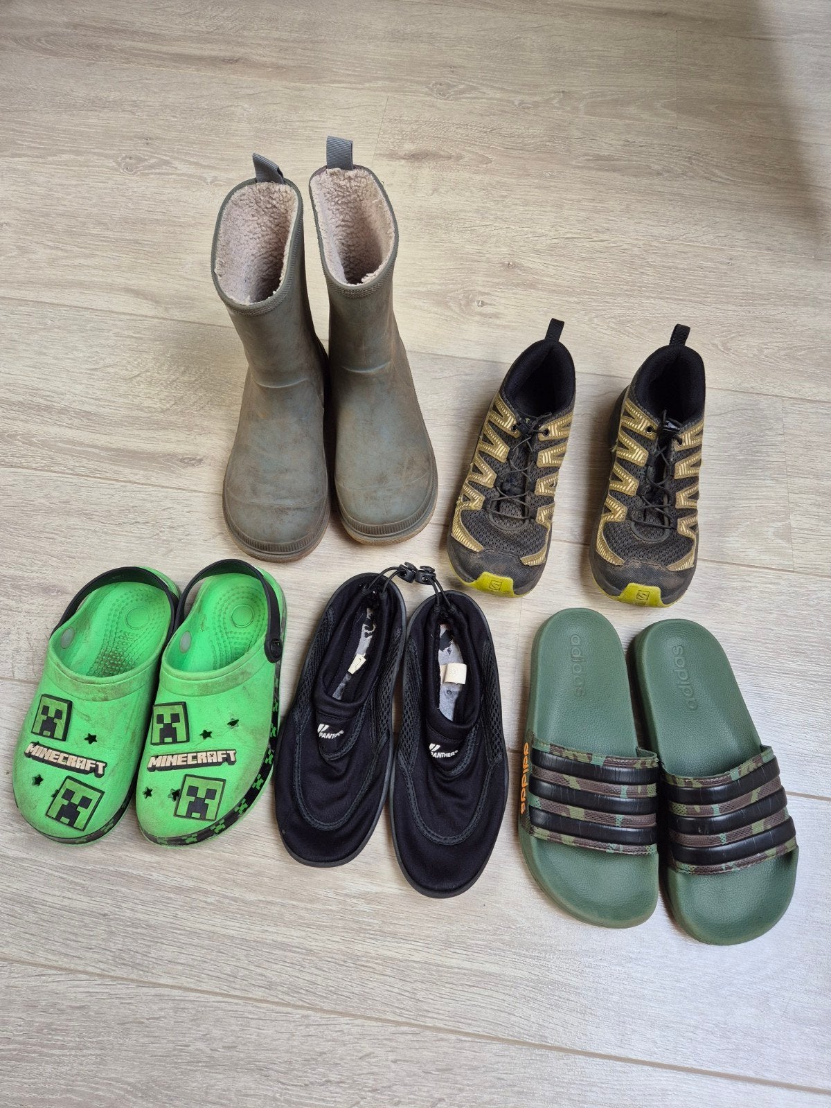 schoenen voor buiten spelen maat 33/34, Gebruikt, Salomon, Laarsjes, Ophalen of Verzenden
