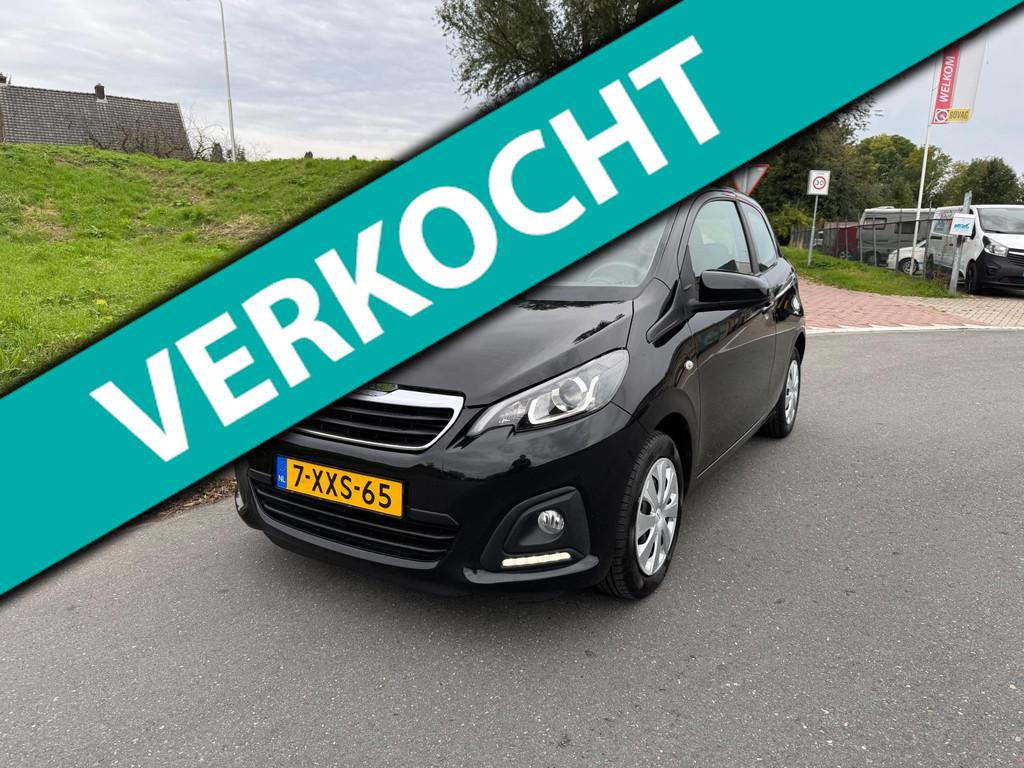 Peugeot 108 1.0 VTi Active Airco NAP Logisch, Voorwielaandrijving, Euro 5, Stof, Gebruikt