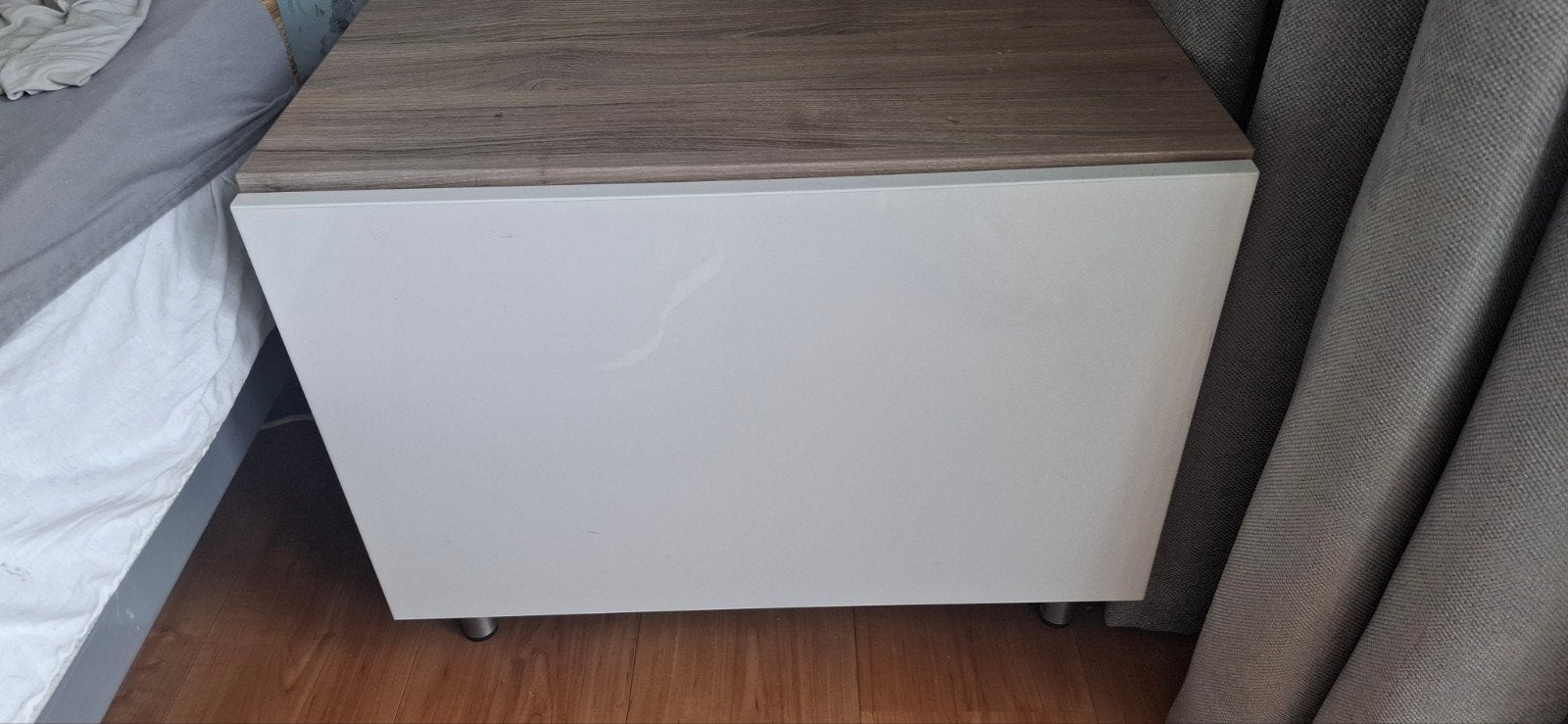 2 Ikea kastjes - ideaal als nachtkastjes, Ophalen, Minder dan 45 cm, Zo goed als nieuw, Minder dan 55 cm