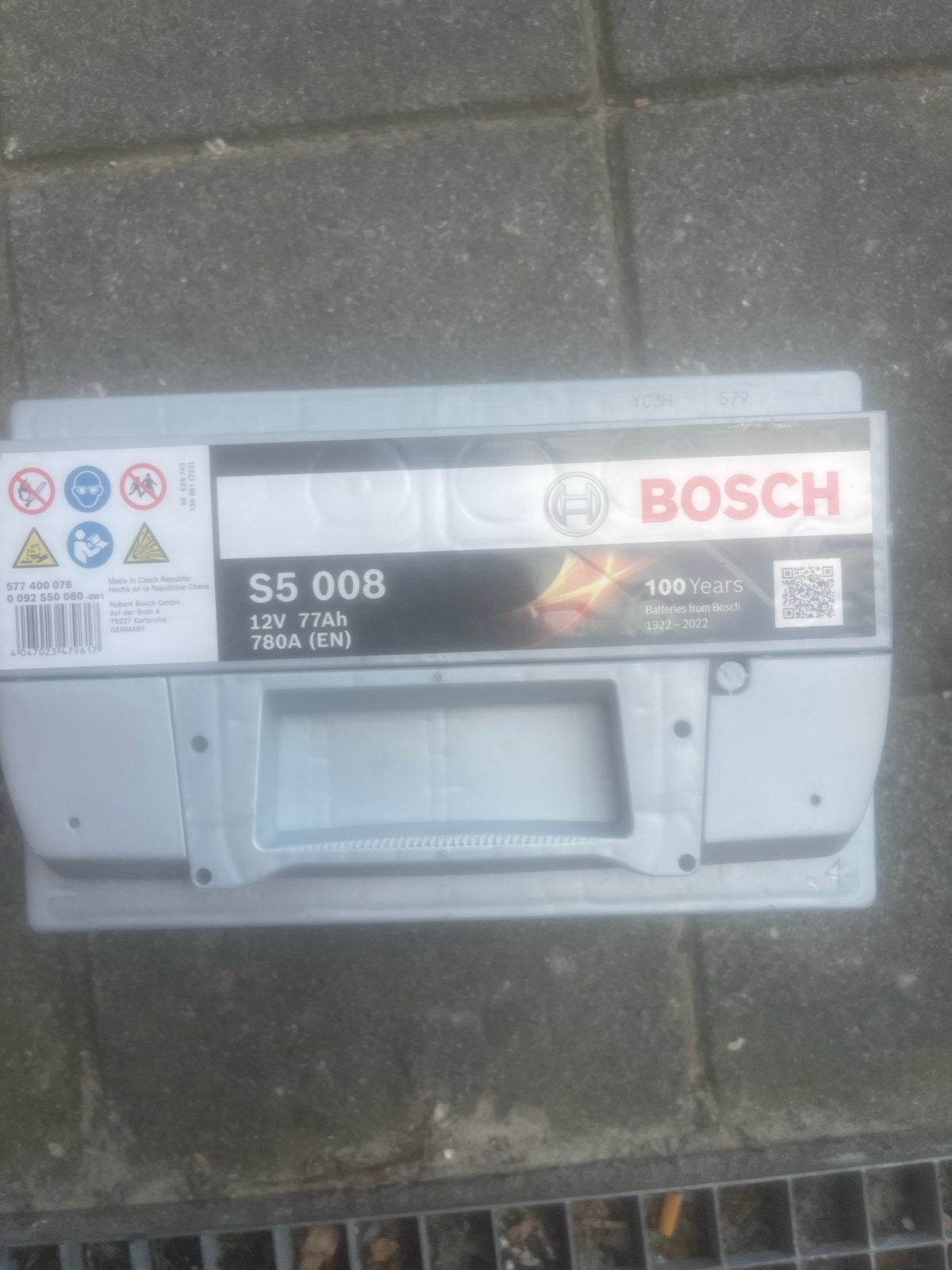 Bosch S5 008 Auto Accu 12V 77Ah 780A NIEUW, Ophalen, Nieuw