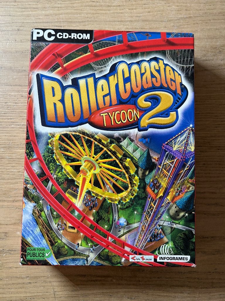 PC Rollercoaster Tycoon 2, Gebruikt, 1 speler, Ophalen of Verzenden, Vanaf 3 jaar