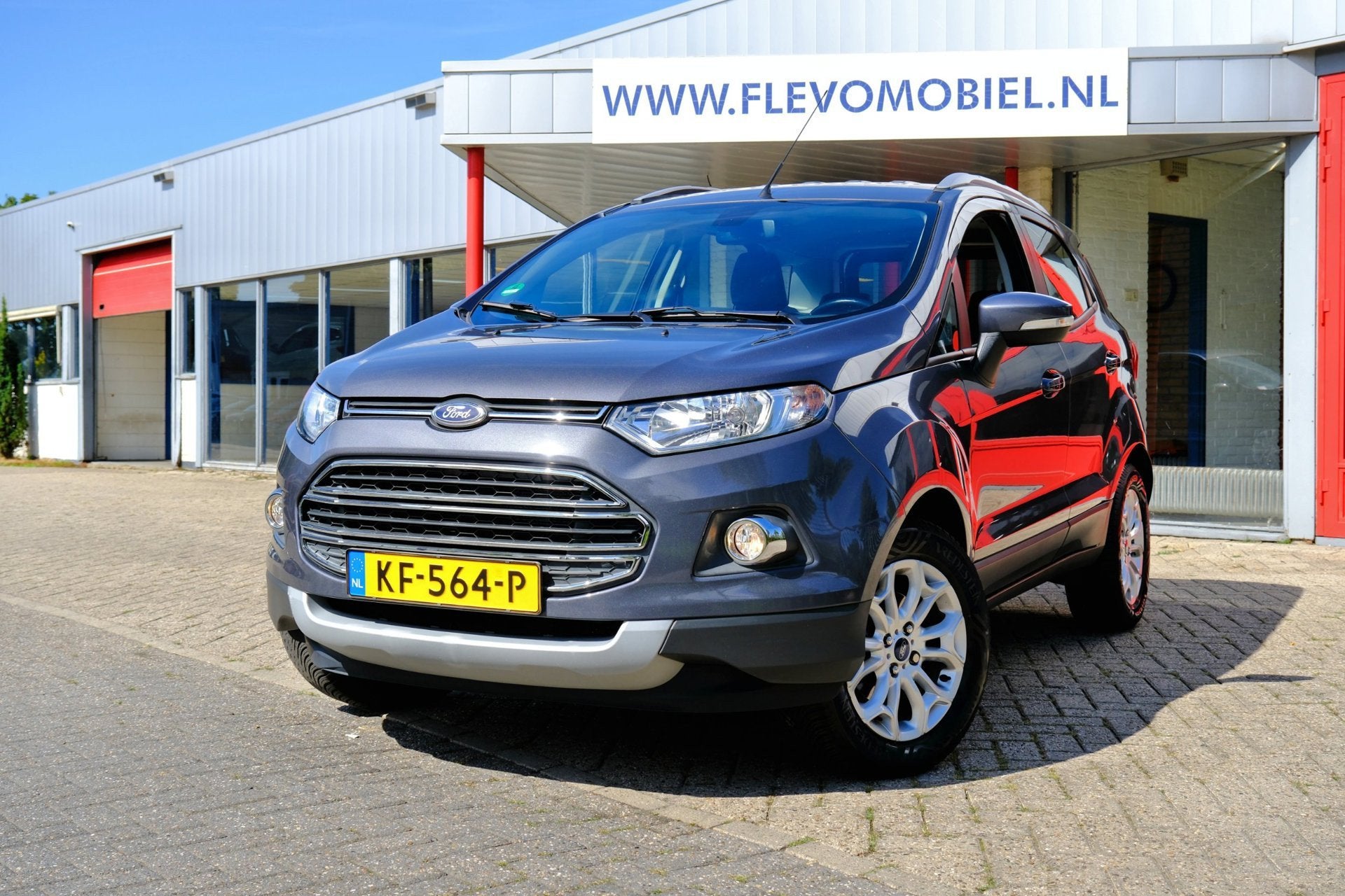 Ford EcoSport 1.5 Ti-VCT Titanium Aut. Navi|Half Leder|Clima, Euro 6, Parkeersensor, Leder en Stof, Origineel Nederlands