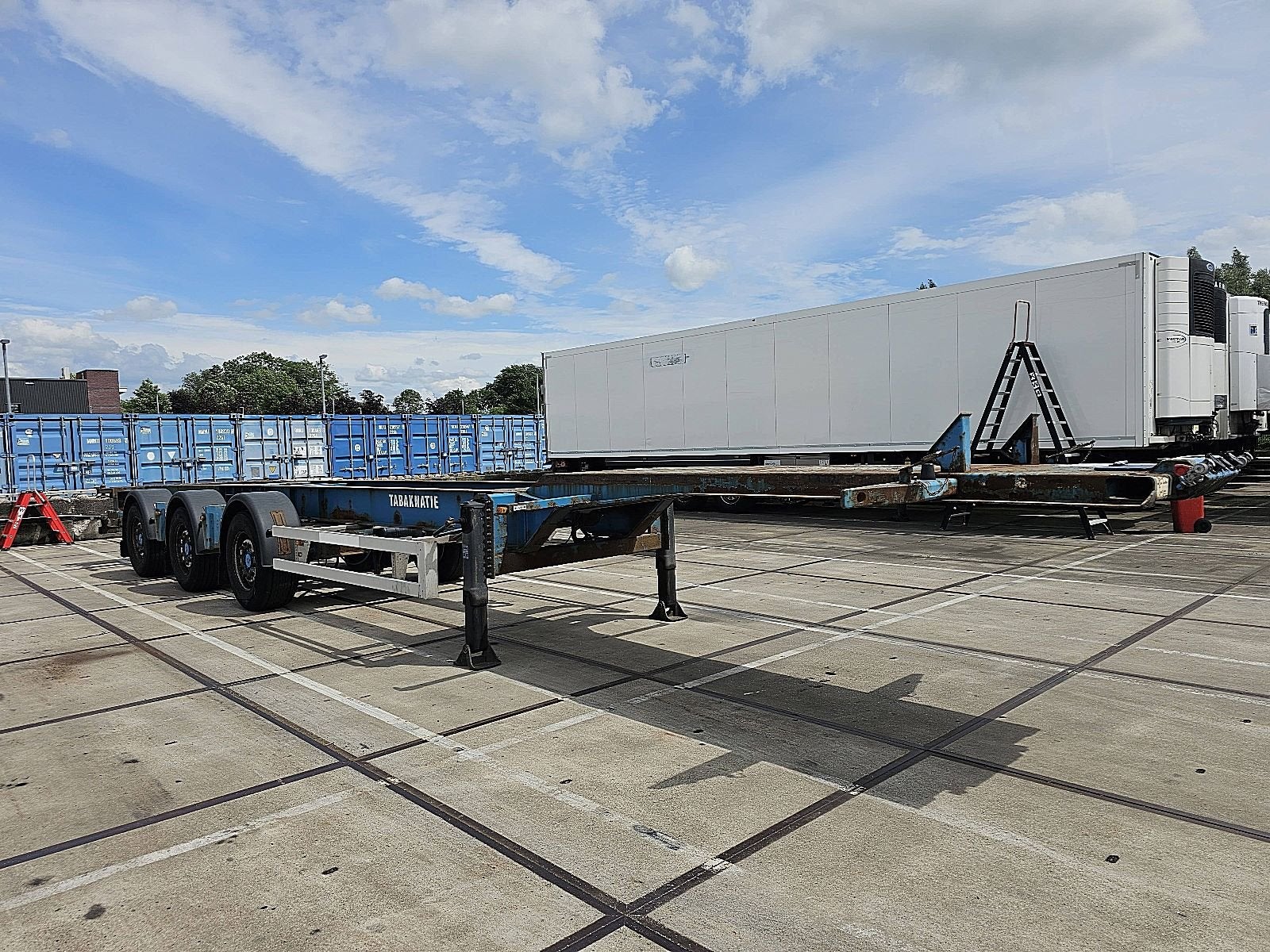 RENDERS CHASSIS PORTMASTER, Auto's, Overige kleuren, Bedrijf, Aanhangers en Opleggers, Te koop