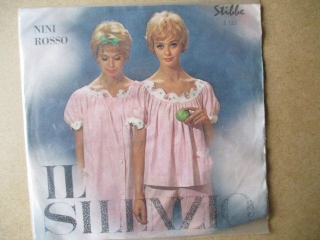 s4220 nini rosso - il silenzio, Cd's en Dvd's, Vinyl Singles, Ophalen, Gebruikt, 7 inch