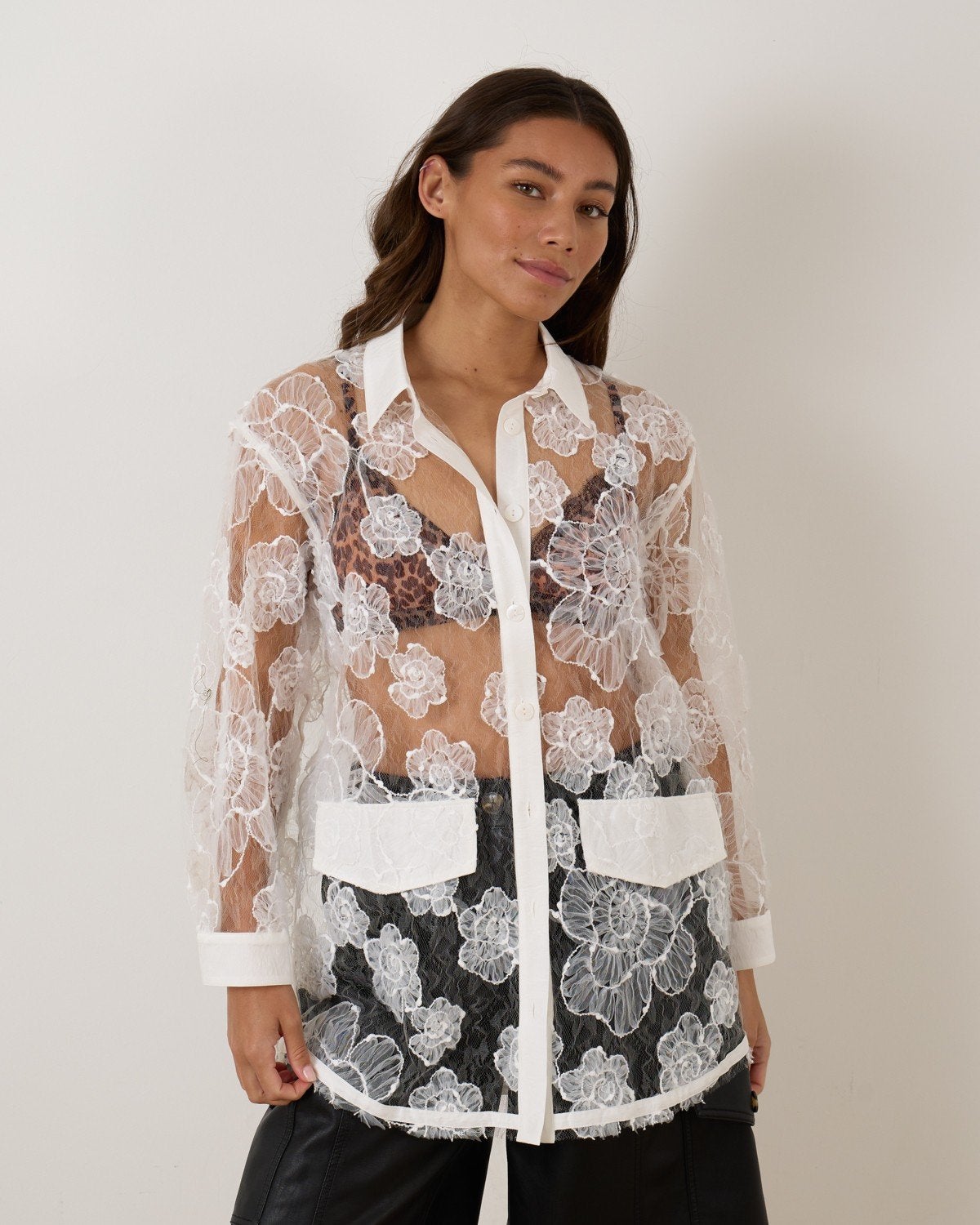 Baum und Pferdgarten  Kanten Blouse Off-White Maat, Baum und Pferdgarten, Ophalen of Verzenden, Zo goed als nieuw, Maat 38/40 (M)