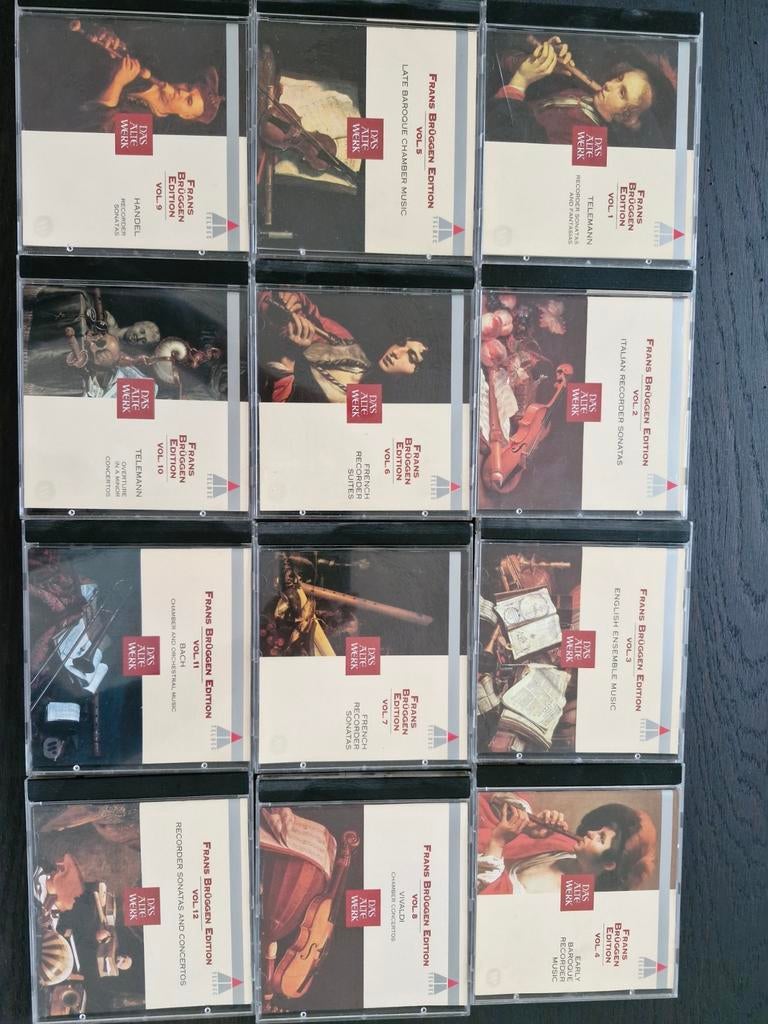 Frans Brüggen Edition & Mozart/Corelli CD's (14 stuks), Cd's en Dvd's, Ophalen, Barok, Zo goed als nieuw, Orkest of Ballet