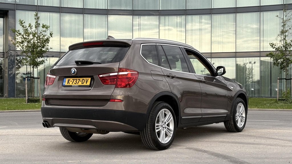 BMW X3 xDrive35i High Executive Handelsprijs motorlampje bra, Auto's, BMW, Automaat, Gebruikt, Beige, Bedrijf