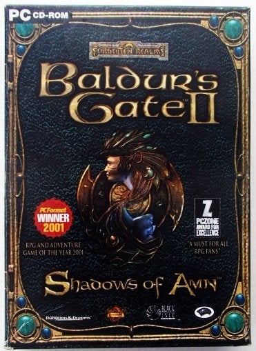 PC CD Rom - Baldur's Gate II - Shadows of Amn, Avontuur en Actie, Ophalen of Verzenden, Zo goed als nieuw, 3 spelers of meer