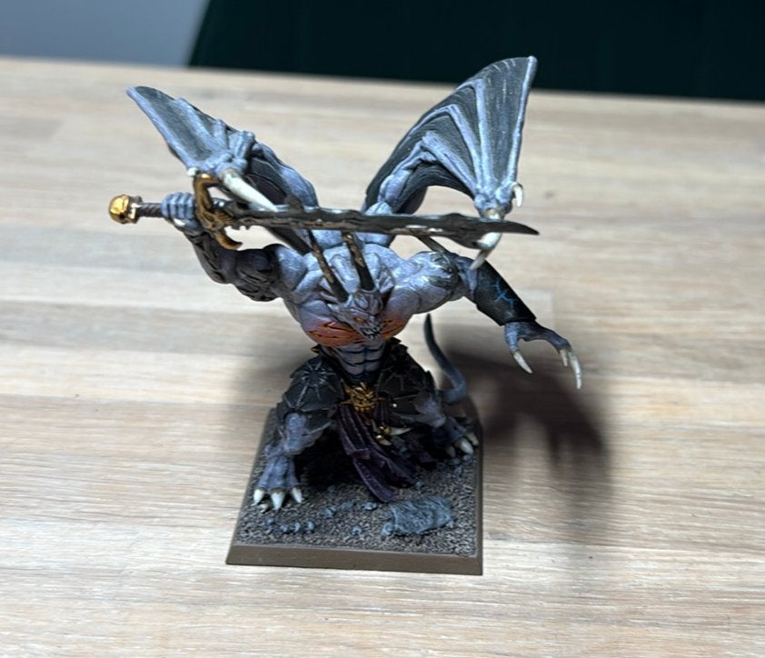Warhammer Chaos Daemon prince #2, Ophalen of Verzenden, Zo goed als nieuw, Warhammer