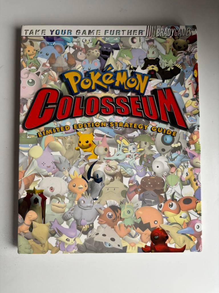 Pokémon Colosseum Limited Edition Strategy Guide, 1 speler, Ophalen of Verzenden, Zo goed als nieuw, Role Playing Game (Rpg)