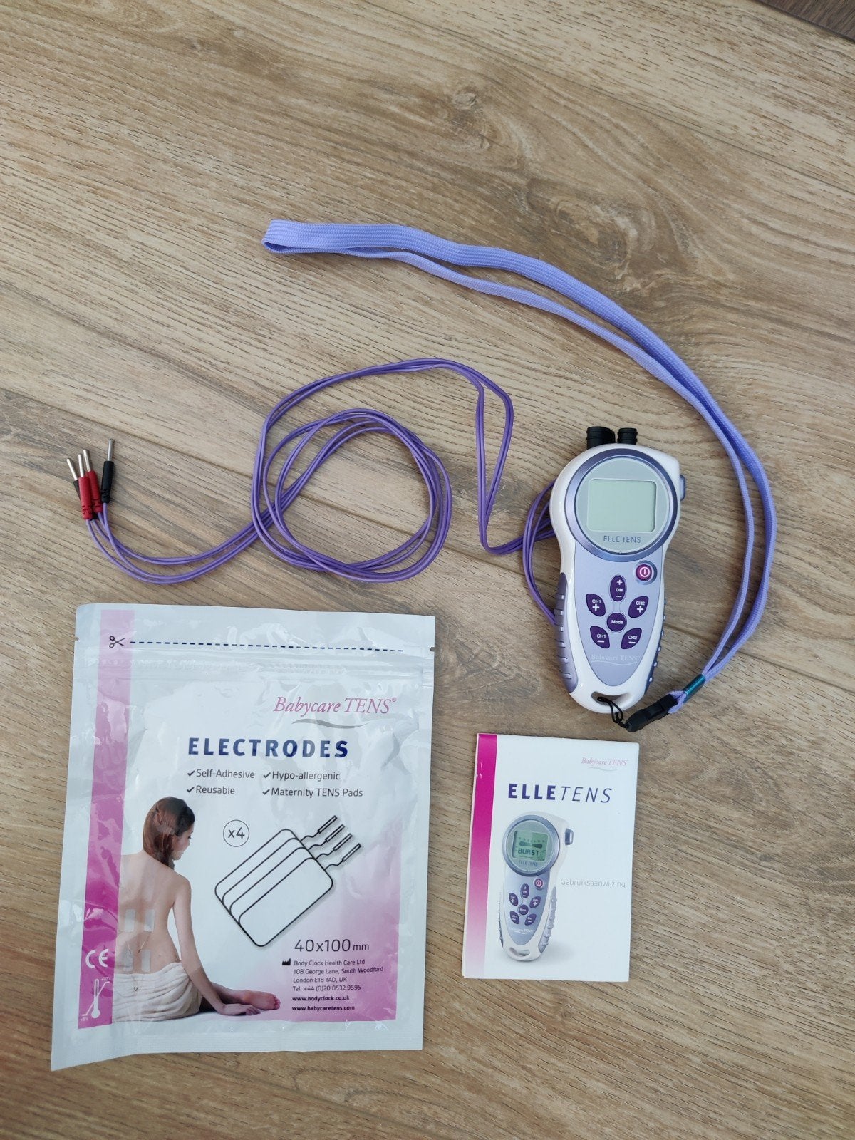 Elle TENS apparaat met nieuwe elektroden, Ophalen of Verzenden, Zo goed als nieuw