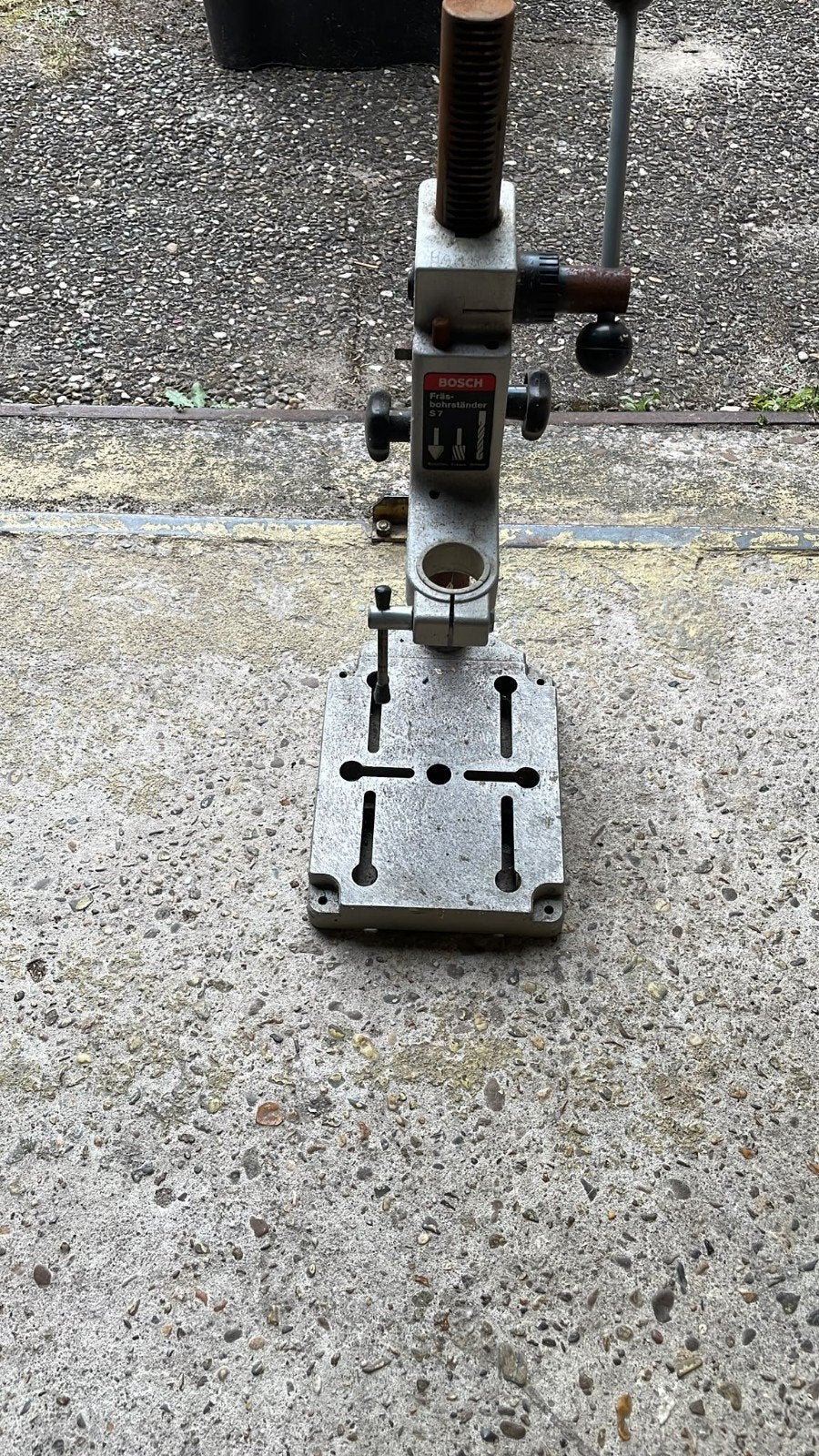 Bosch Fräs-Bohrständer S7, • boorstandaard, Ophalen of Verzenden, Overige typen