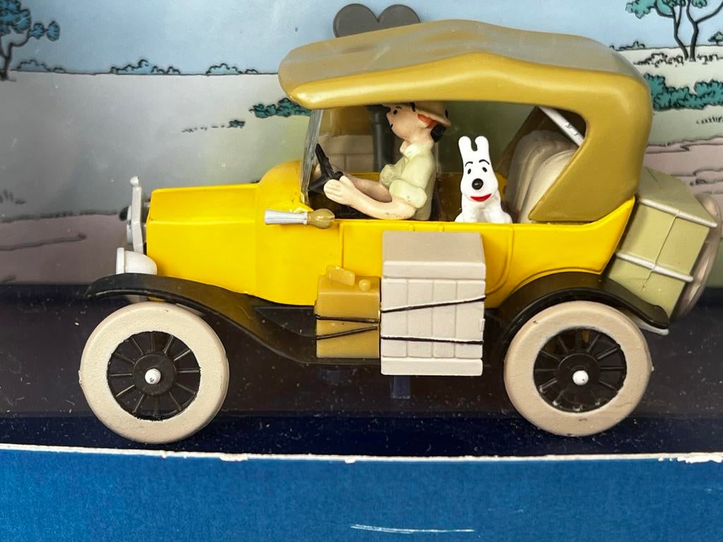 Kuifje auto's set van 3 schaal 1:43, Ophalen of Verzenden, Zo goed als nieuw, Auto, Overige merken