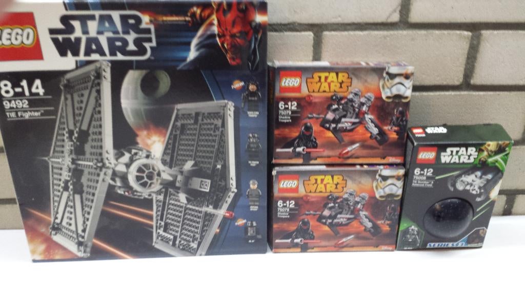 Lego star wars 9492, 2x 75079 ,75008, Ophalen, Star Wars, Lego, Zo goed als nieuw