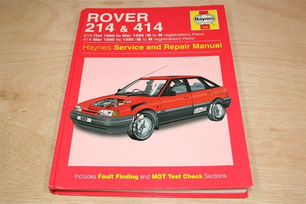 Rover 214 & 414 — Werkplaatshandboek [Haynes 89-95], Auto diversen, Ophalen of Verzenden