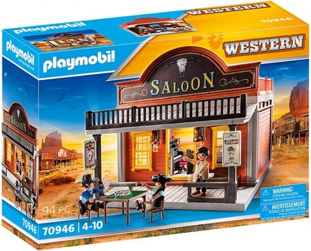 Playmobil Western Saloon - 70946, Ophalen, Gebouw, Complete set, Nieuw