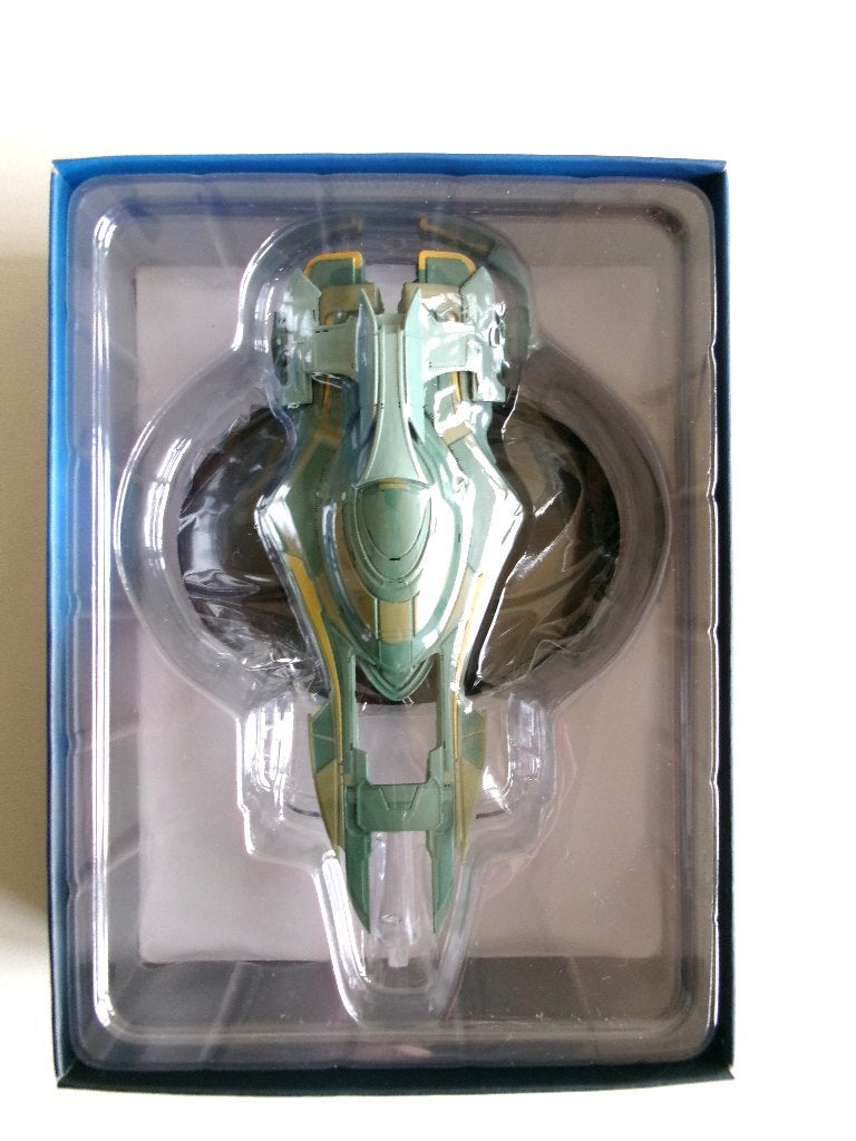 Star Trek Eaglemoss NR. 137 Xindi Primate Starship, Verzamelen, Ophalen of Verzenden, Zo goed als nieuw, Beeldje, Replica of Model