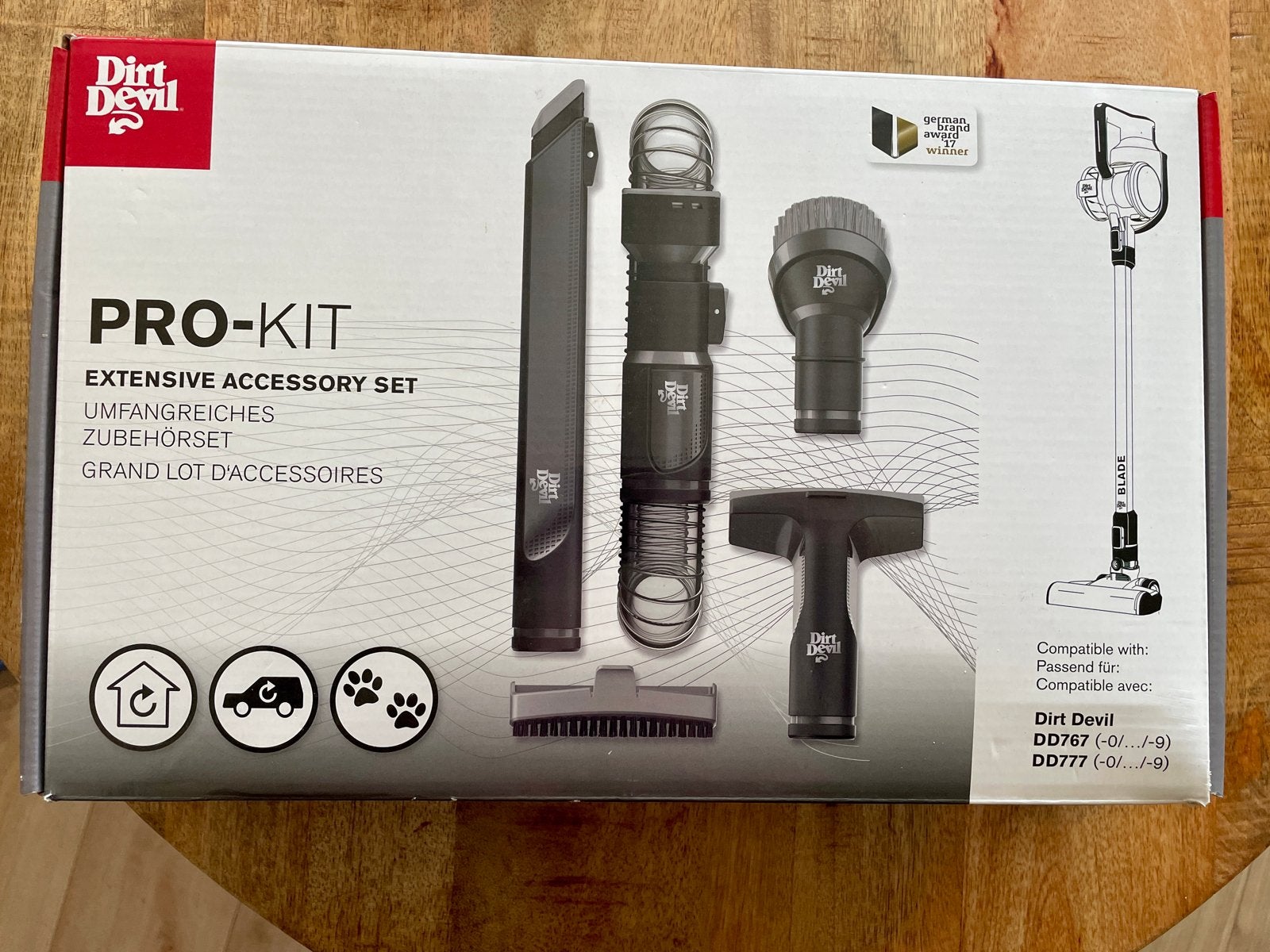 ZGAN: Dirt Devil PRO-KIT Uitgebreide Accessoires Stofzuiger, Witgoed en Apparatuur, Geschikt voor huisdieren, Overige merken, Overige typen