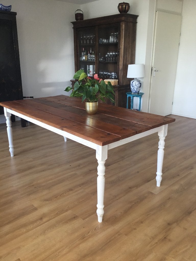 Gratis af te halen: tuintafel, Tuin en Terras, Tuintafels, Ophalen, Gebruikt, Rechthoekig, Hout