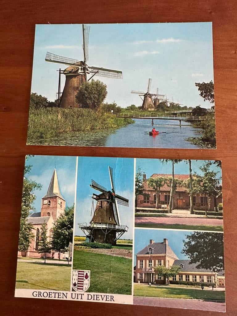 Aansichtkaart molens, Ophalen of Verzenden, 1980 tot heden, Zuid-Holland
