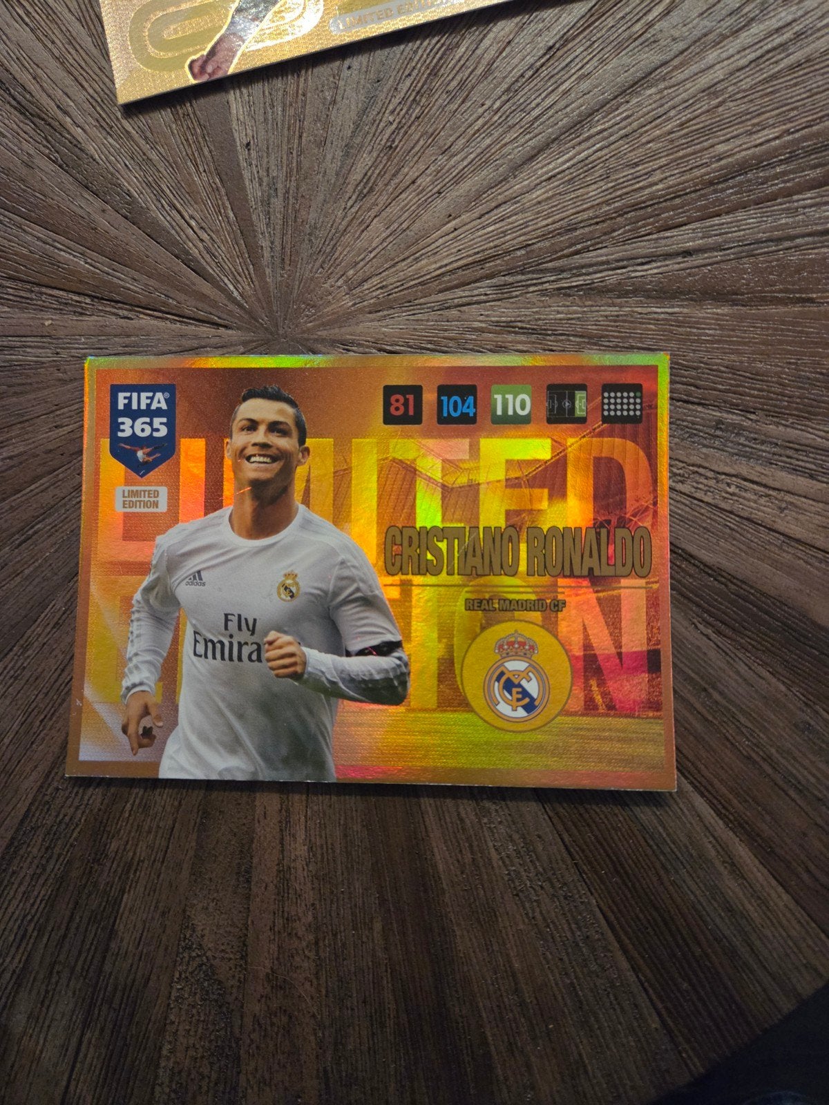 Mooie cristiano ronaldo kaart xxl 2017, Ophalen of Verzenden, Zo goed als nieuw, Plaatje