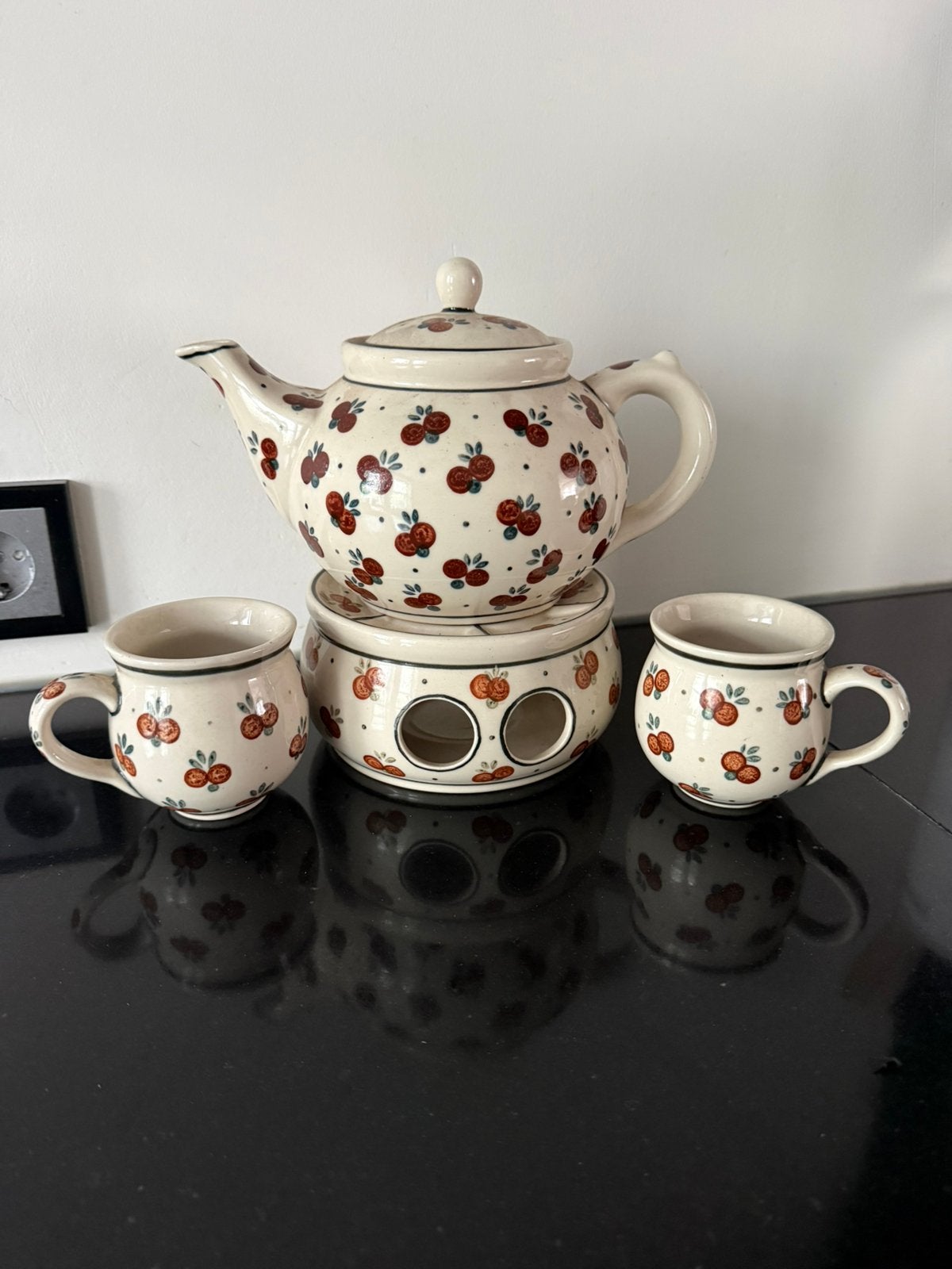 Pools servies. Boleslaviec, Ophalen of Verzenden