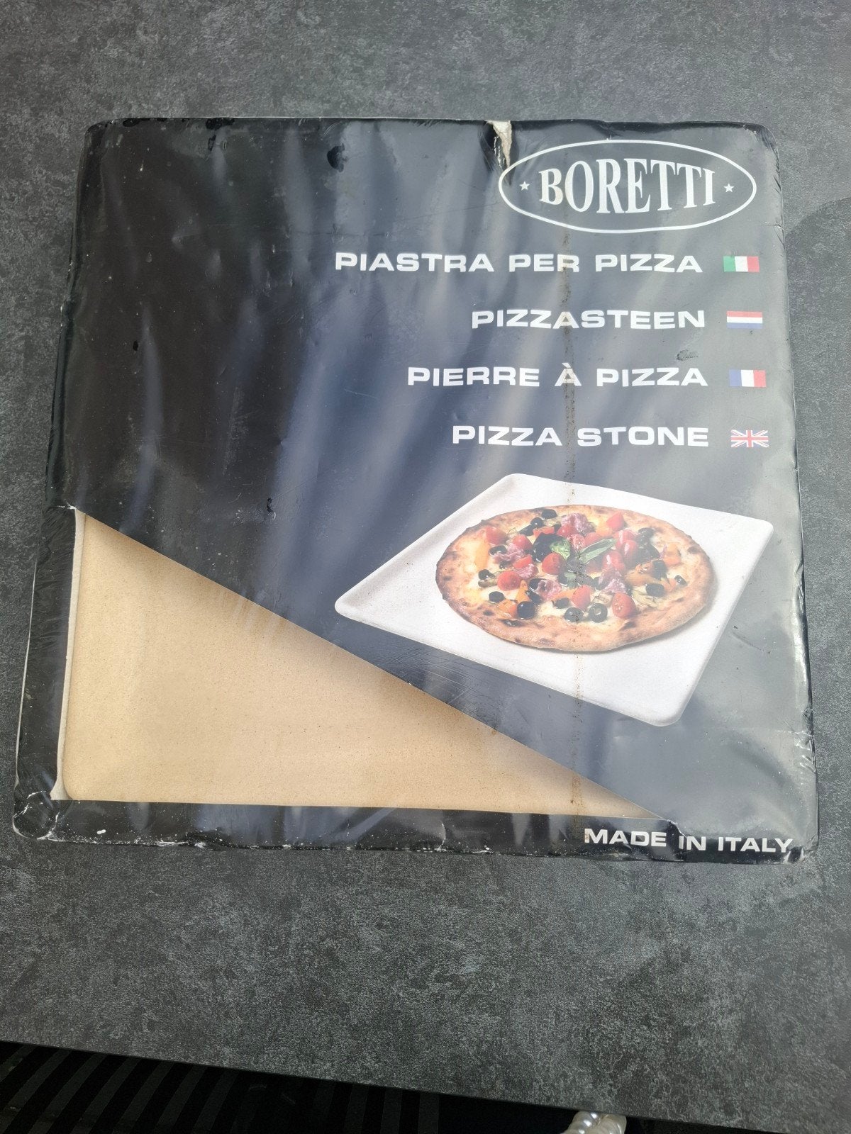 Boretti Pizzasteen - Nieuw in verpakking, Ophalen of Verzenden, Nieuw