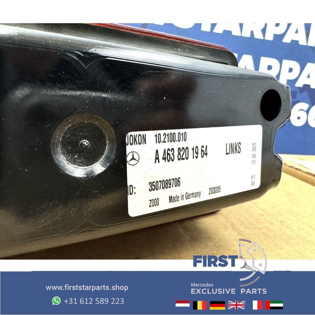 W463 G KLASSE ACHTERLICHT LINKS Mercedes 2006-2018 A46382019, Auto-onderdelen, Gebruikt, -, Ophalen of Verzenden, -