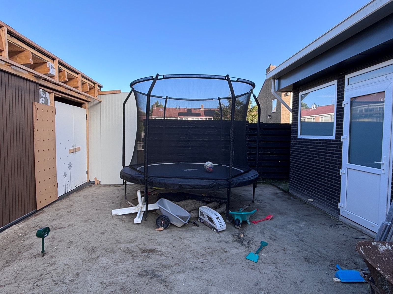 Salta Trampoline 3 meter met veiligheidsnet, Ophalen
