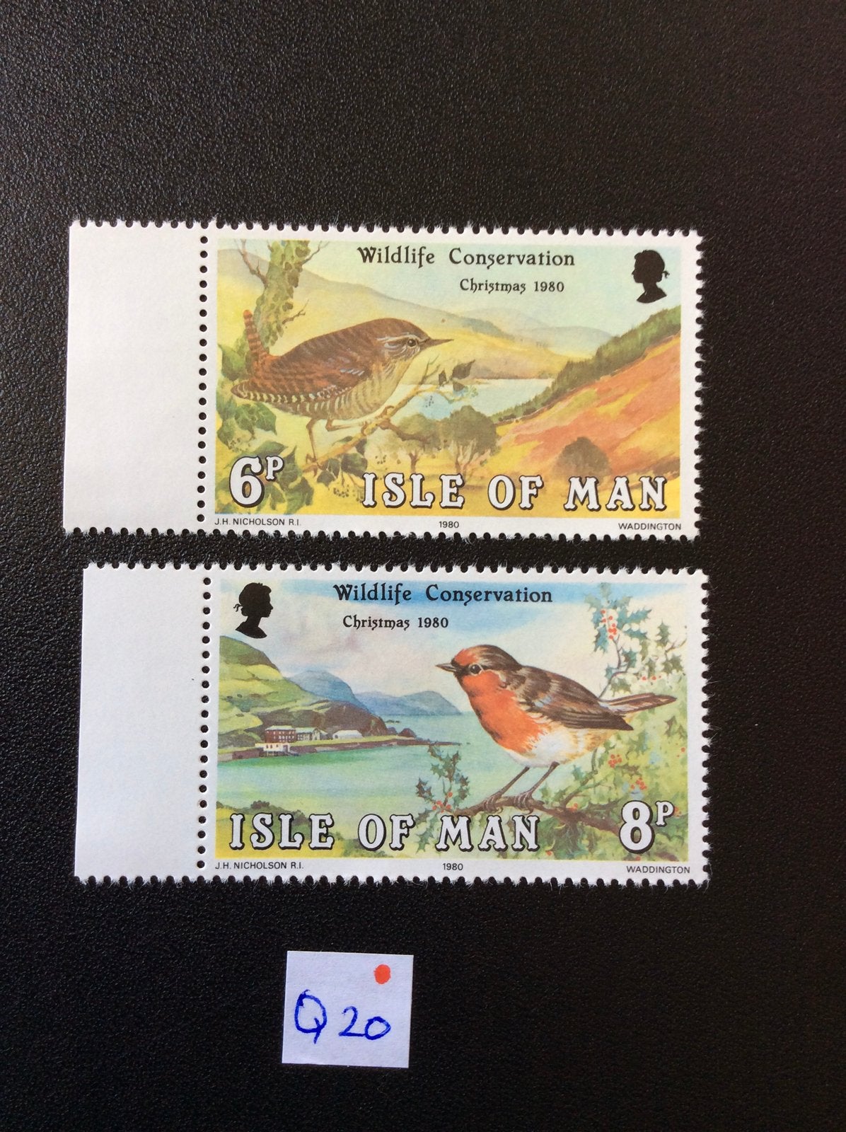 Isle of Man postzegels 1980 pfr Mi 178/9, Ophalen of Verzenden, Postfris