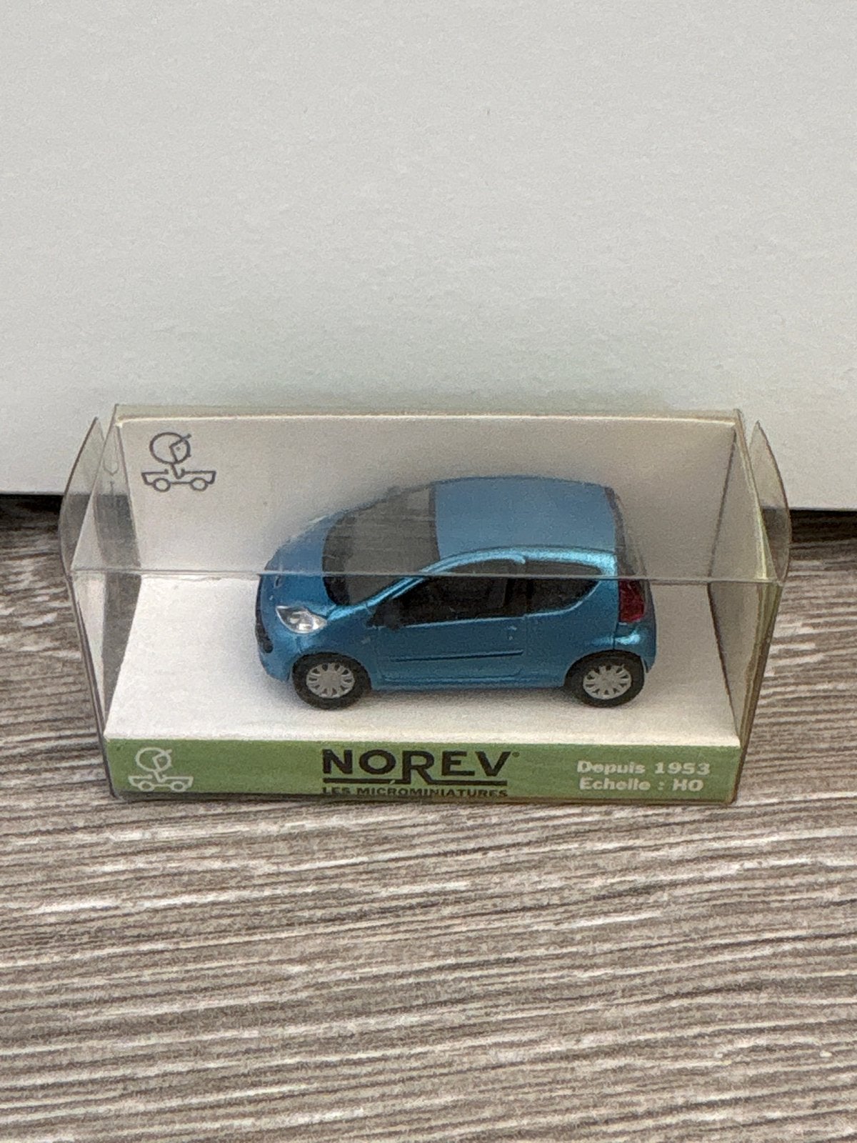 Norev Les Microminiatures Auto Model peugeot 107, Ophalen of Verzenden, Nieuw, Auto