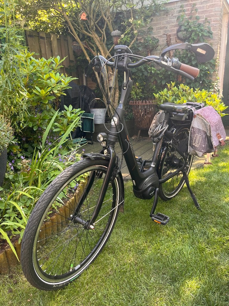 Gazelle C8 Orange Damesfiets electrisch framemaat 46, Fietsen en Brommers, Fietsen | Dames | Damesfietsen, Gebruikt, Velgrem, Versnellingen