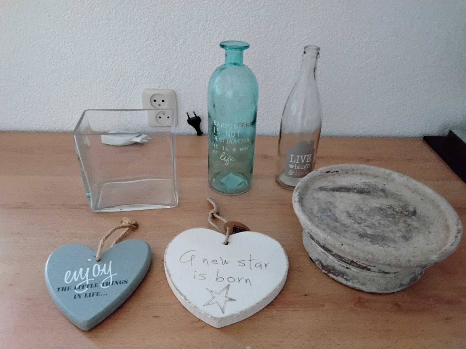 Woonaccessoires, Huis en Inrichting, Woonaccessoires | Vazen, Ophalen, Overige kleuren, Aardewerk of Porselein, Zo goed als nieuw