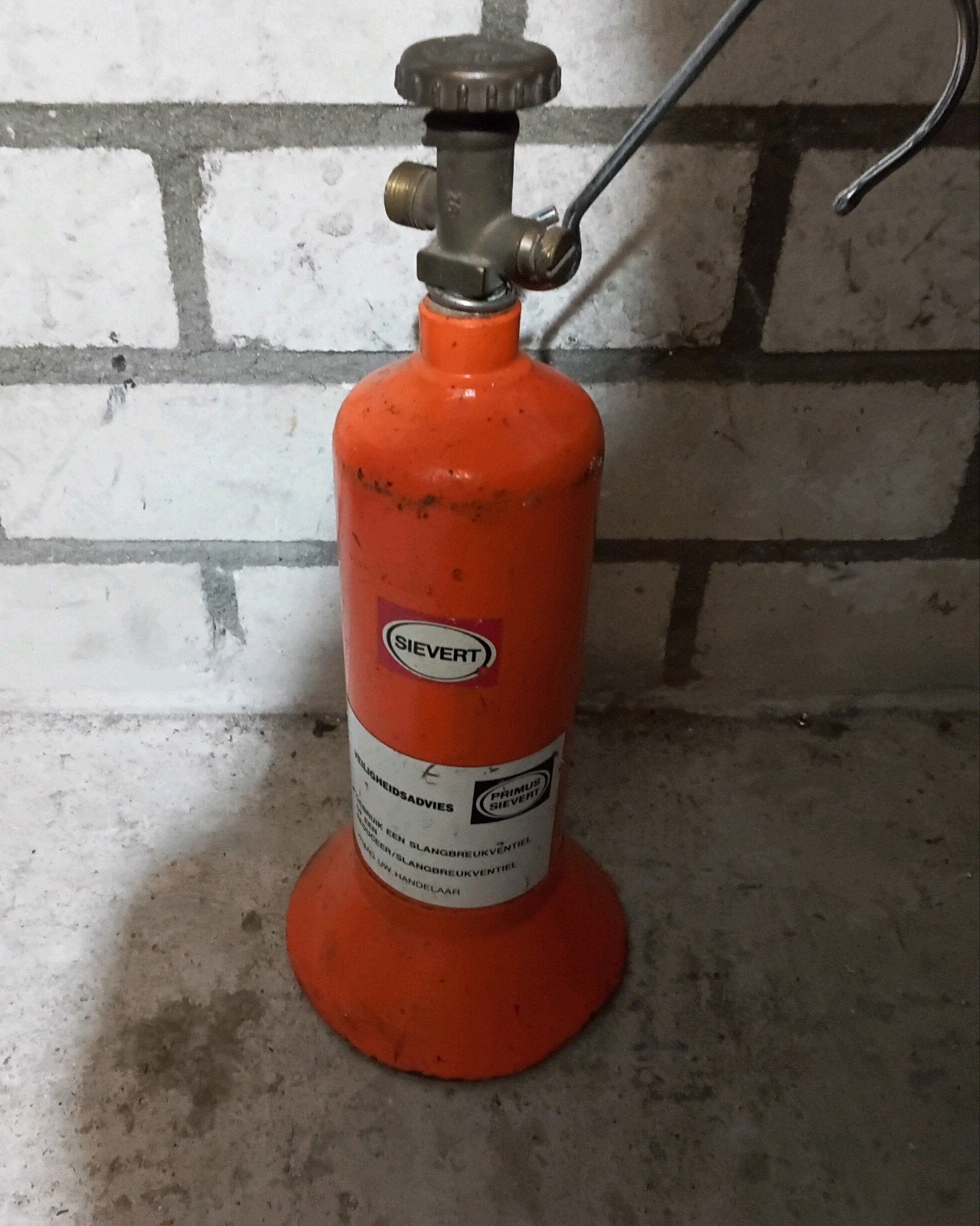 Sievert Karweifles - Gasfles voor soldeer- en brandwerk, Ophalen of Verzenden, Gebruikt, Overige typen, Overige merken